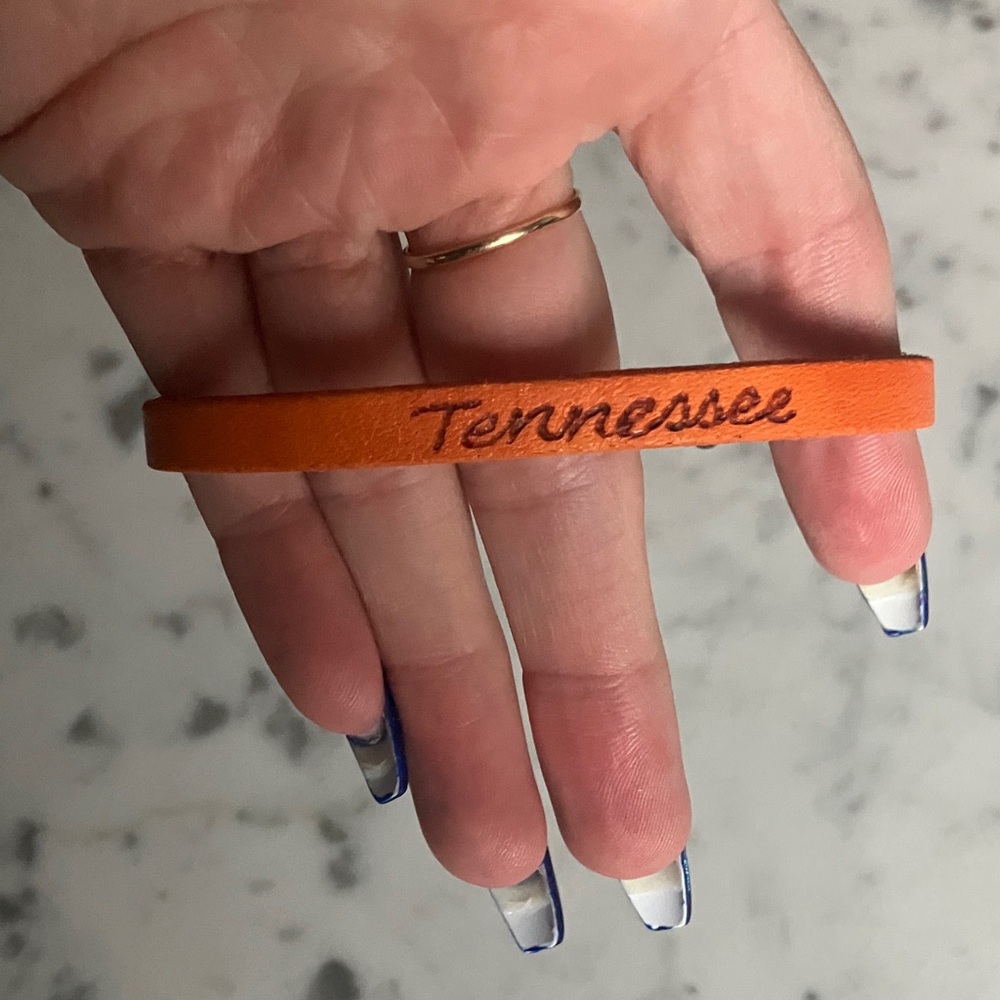 Orange Tennessee Bracelet